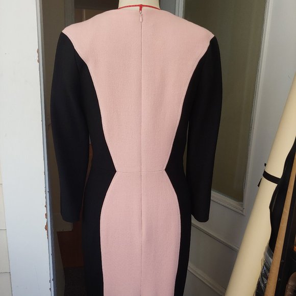 Couture crepe dress Atelier Caito for Hervé Pierre - Picture 4 of 5